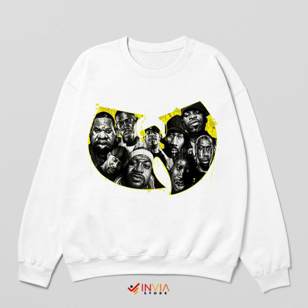 Wu Tang Clan Songs Tour Paint Art Sweatshirt