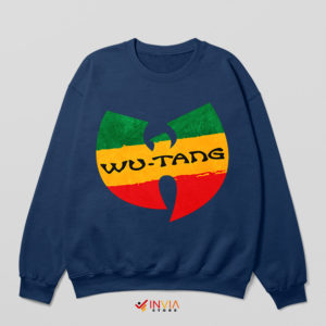 Wu Tang Clan Symbol Reggae Bands Navy Sweatshirt