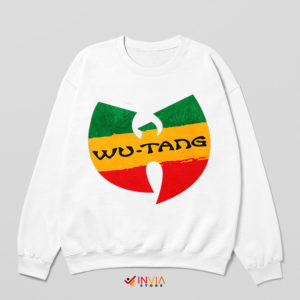 Wu Tang Clan Symbol Reggae Bands White Sweatshirt