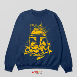 Wu Tang Cream Rap Genius Boba Fett Navy Sweatshirt