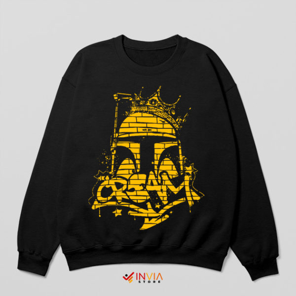 Wu Tang Cream Rap Genius Boba Fett Sweatshirt