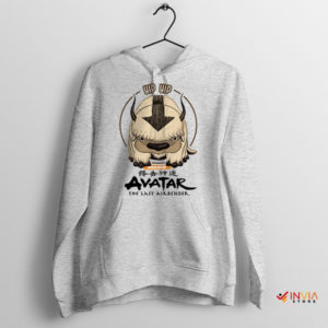 Yip Yip Song the Avatar Appa Sport Grey Hoodie