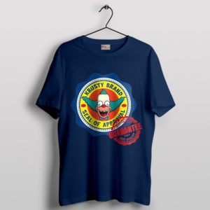 Your Best Friend Guarantee Krusty Navy T-Shirt