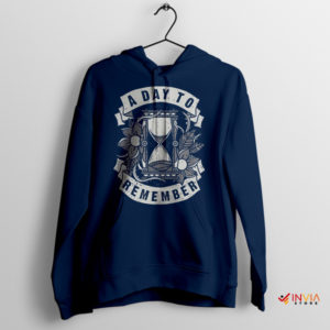 A Day to Remember Tour Merch Navy Hoodie