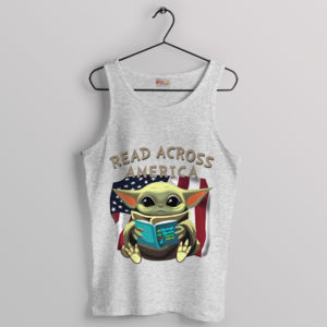 A Galaxy of Book Baby Yoda RAA Sport Grey Tank Top