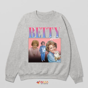 A Golden Tribute to Betty White Sport Grey Sweatshirt