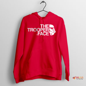 A Trooper Journey The North Face Red Hoodie