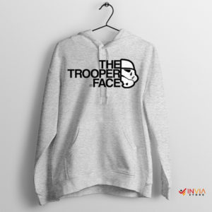 A Trooper Journey The North Face Sport Grey Hoodie