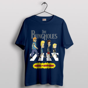 Abbey Road Fun Beavis and Butt-Head Navy T-Shirt