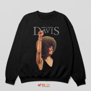 Activist Angela Yvonne Davis Black Sweatshirt