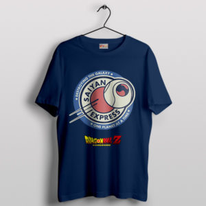 Adventure Saiyan Express Space Pod Navy T-Shirt