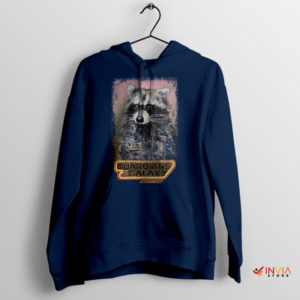 Adventure with Rocket Raccoon MCU Navy Hoodie