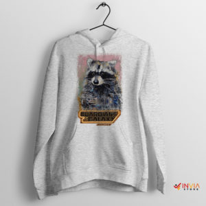 Adventure with Rocket Raccoon MCU Sport Grey Hoodie