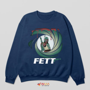 Agent 007 Book of Boba Fett Navy Sweatshirt