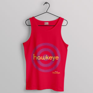 Aim for Adventure Hawkeye Series Red Tank Top