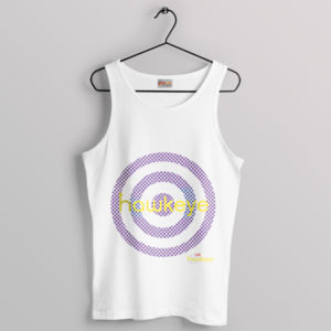 Aim for Adventure Hawkeye Series White Tank Top