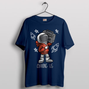 Among Us Astral Melodies Space Navy T-Shirt