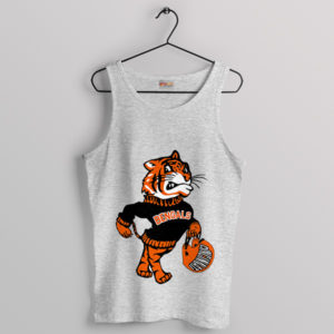 Animal Bengals Cincinnati Mascot Sport Grey Tank Top