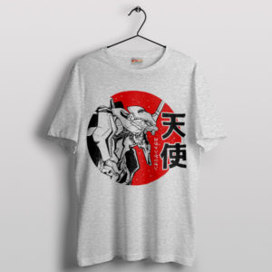 Anime Classics Neon Genesis Evangelion Sport Grey T-Shirt