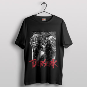 Anime Warrior Guts Berserk Japanese Red T-Shirt