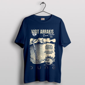 Arrakis Desert Discovery Dune Tours Navy T-Shirt