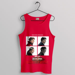 Art Doctor Strange Demon Days Gorillaz Red Tank Top