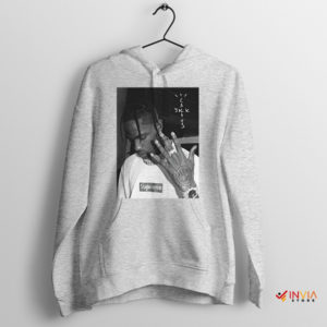 Astroworld Dreams Travis Scott Graphic Sport Grey Hoodie