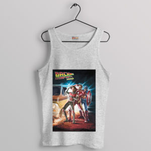 Avengers Journey in Back to the Future Sport Grey Tank Top