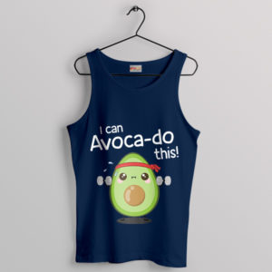 Avocado Good for You Gym Partner Navy Tank Top