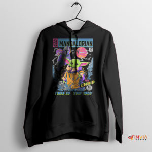 Baby Yoda Retro Adventure Mandalorian Hoodie