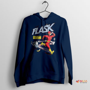 Barry Allen The Flash Marathon Navy Hoodie