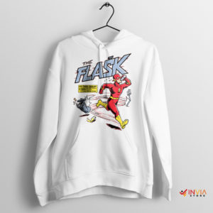 Barry Allen The Flash Marathon White Hoodie