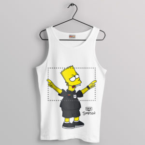 Bart Referee VAR Football Funny White Tank Top