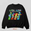 Bartman and Super Homer Face Off Sweatshirt