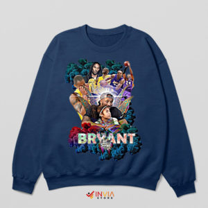 Basketball Fans Kobe and Gigi Navy Sweatshirt