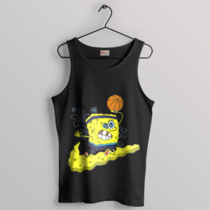 Basketball Nike SpongeBob Slam Dunk Black Tank Top