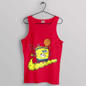 Basketball Nike SpongeBob Slam Dunk Red Tank Top