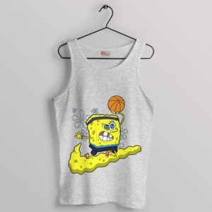 Basketball Nike SpongeBob Slam Dunk Sport Grey Tank Top