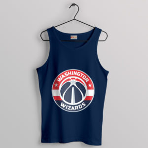 Basketball Wizards Fanwear Merch Navy Tank Top