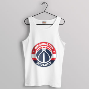 Basketball Wizards Fanwear Merch White Tank Top