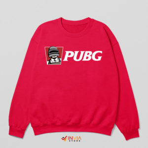 Battle Royale Chicken Dinner KFC Red Sweatshirt