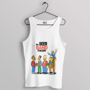 Beer and Laughter Simpsons Big Bang Tank Top