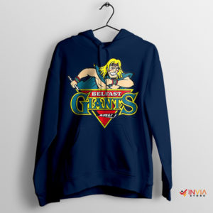 Belfast Giants Pride in Every Stitch Navy Hoodie