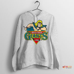 Belfast Giants Pride in Every Stitch Sport Grey Hoodie