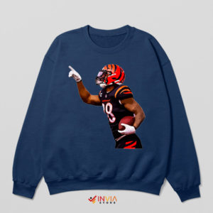 Bengals Fan Favorite Joe Mixon Navy Sweatshirt