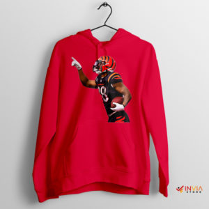 Bengals Superstar Joe Mixon Fanwear Red Hoodie