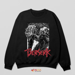 Berserk Hero Guts in Japanese Black Sweatshirt