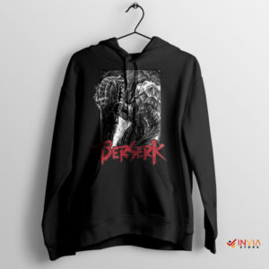 Berserk Mercenary Legend Guts Anime Black Hoodie