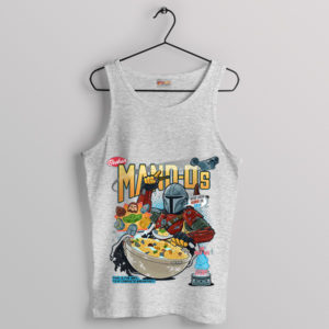 Beskar Bounty Cereal Galore Mando Sport Grey Tank Top