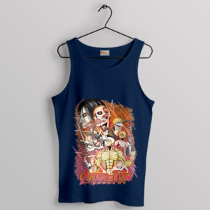 Best Anime Attack on Titan Endgame Navy Tank Top